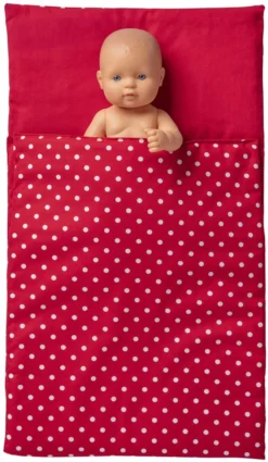 Van Dijk Toys - Bedbekleding/dekje - Rood Met Witte Stippen -SportX Verkäufe van dijk toys bedbekleding dekje rood met witte stippen 3