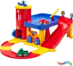 Viking Toys - Viking City Garage Met 1 Verdieping